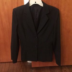 Express black suit jacket